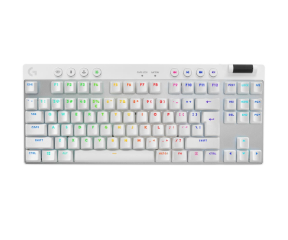 Klawiatura LOGITECH G PRO X TKL Lightspeed Tactile biały
